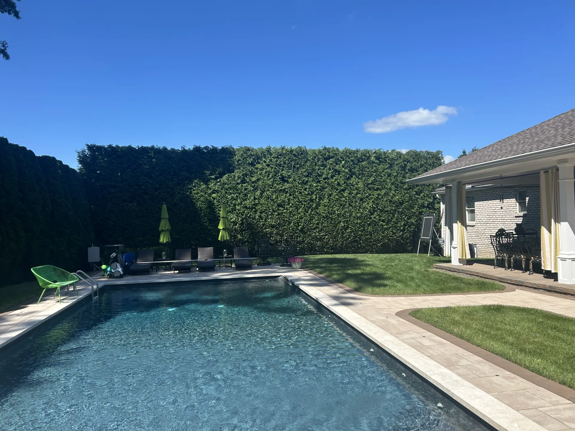 In-Ground Pool Paver Deck